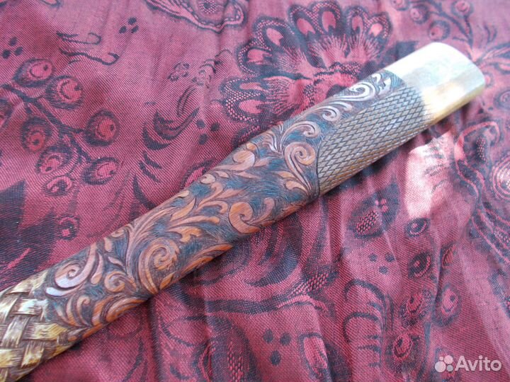 Резное топорище.Плетёнка,узоры,насечка