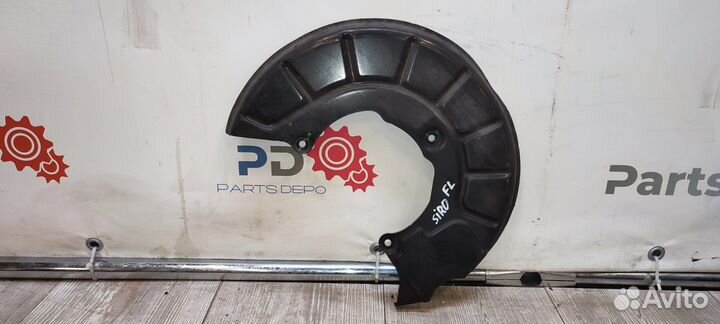 Кожух тормозного диска передний левый VAG