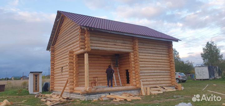 Срубы бань, доставка, установка под ключ