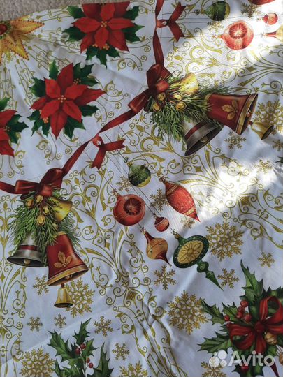 Скатерть новая овал