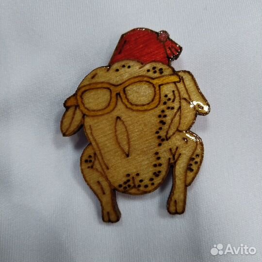 Деревянные значки