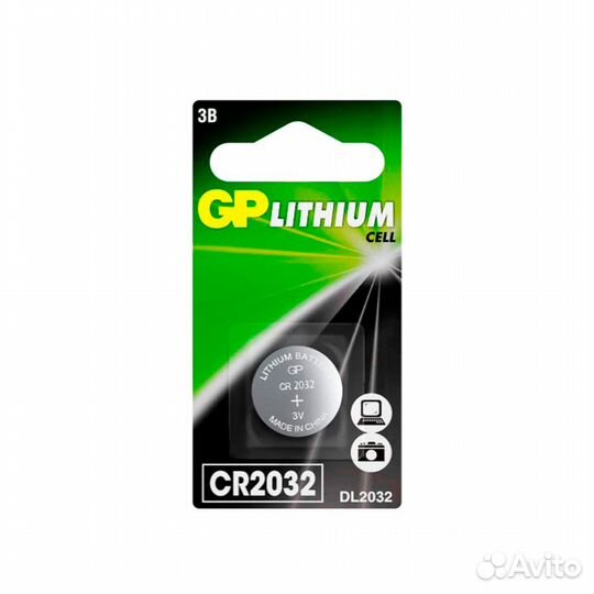 Батарейка 2032 GP Lithium Cell