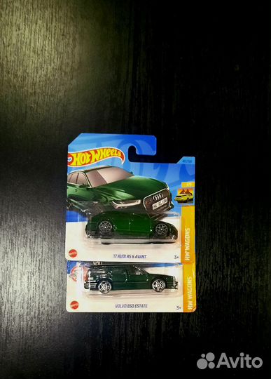Hot wheels audi/volvo