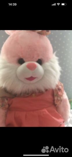 Большие мягкие игрушки,смешарики,зайка-девочка