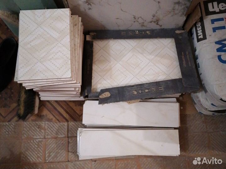 Остатки стройматериалов