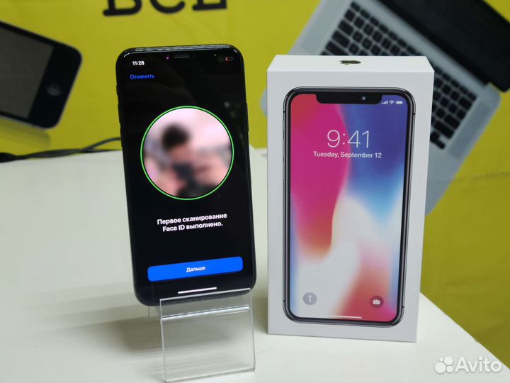 Телефон iPhone X 256 GB/рассрочка