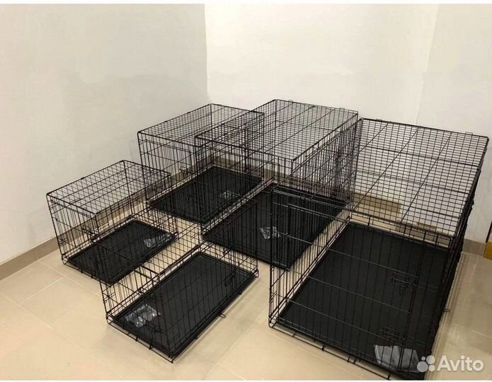 Клетки для собак Новые С поддоном