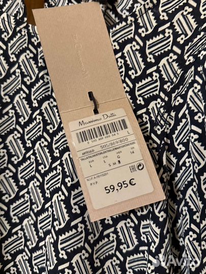 Блуза massimo dutti новая L оригинал