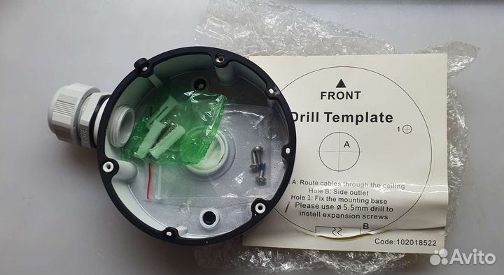 Монтажная коробка Hikvision (DS-1280ZJ-DM18)