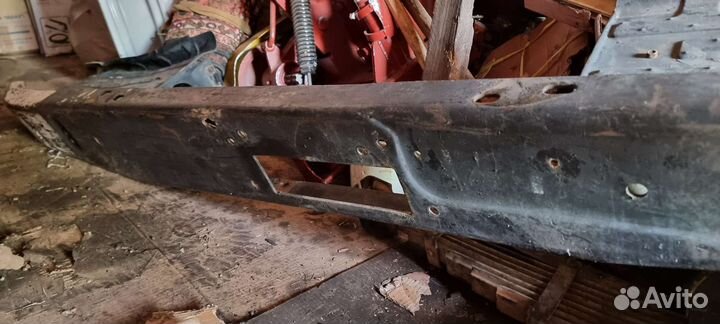 Бампер под лебедку Газ