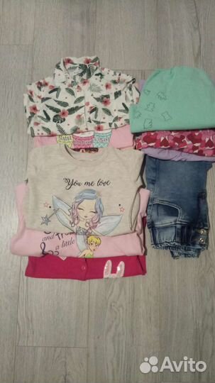 Детские вещи пакетом для девочек
