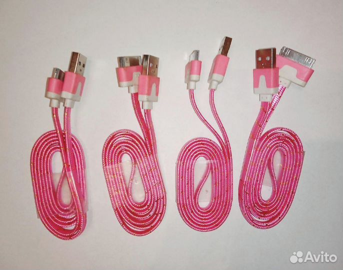 Mobileplus/Usb data-кабель плоский 30pin 1А 1м