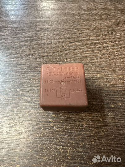 Реле renault logan 5 контактов