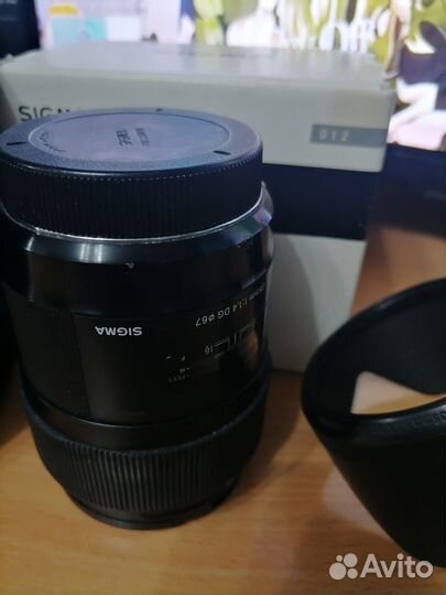 Объектив Sigma 35 mm f1.4 art canon