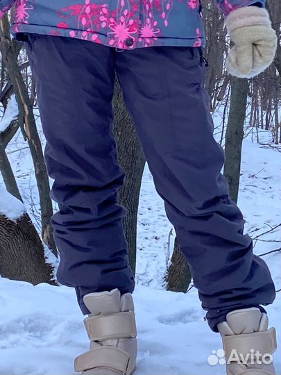 Штаны горнолыжные полукомбинезон размер S