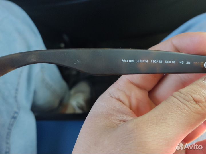 Очки Ray-Ban Justin RB 4165 710/13 55