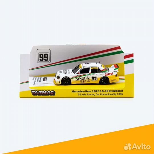 Масштабная модель Mercedes-Benz 190E 1/64