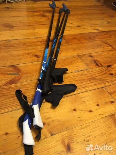 Горные лыжи детские комплект 180 см