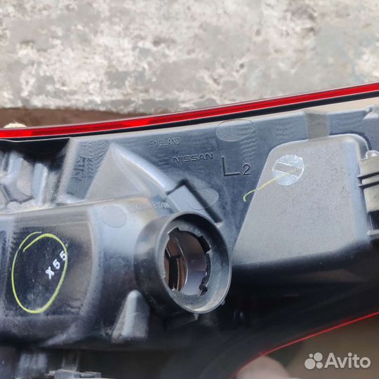 Задний фонарь nissan qashqai j11