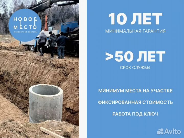 Септик, установка септика