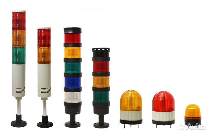 Светосигнальные колонны и маячки, термоконтроллеры