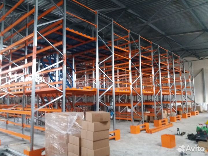 Стеллажи складские паллетные