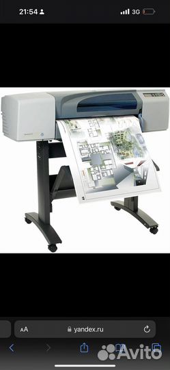 Плоттер hp designjet 500 plus