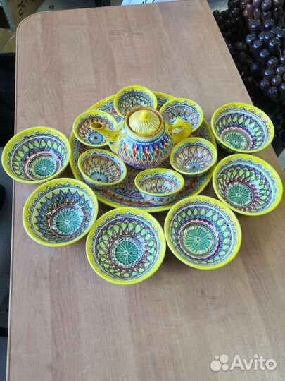 Набор риштанской керамики