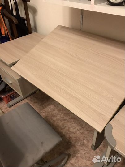 Растущая парта и стул дэми