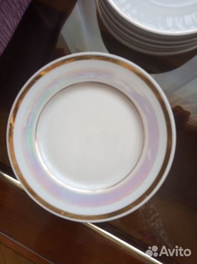 Тарелки десертные 6 штук 80-е СССР винтаж