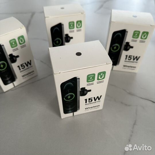 Беспроводная зарядка в автомобиль magsafe