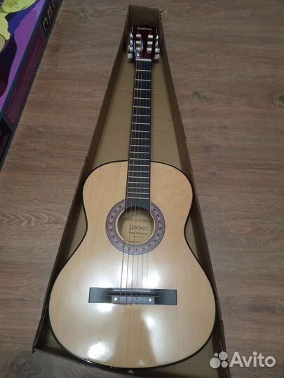 Гитара классическая новая разные цвета