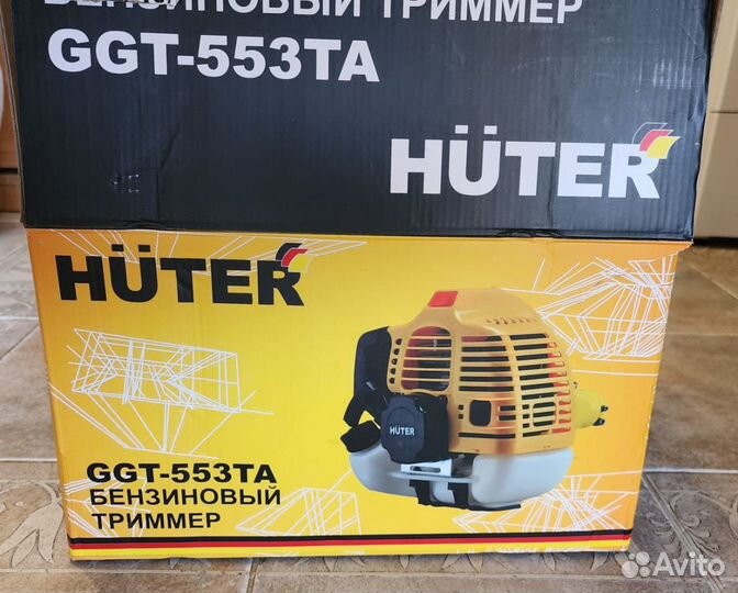 Бензиновый триммер huter GGT-553TA