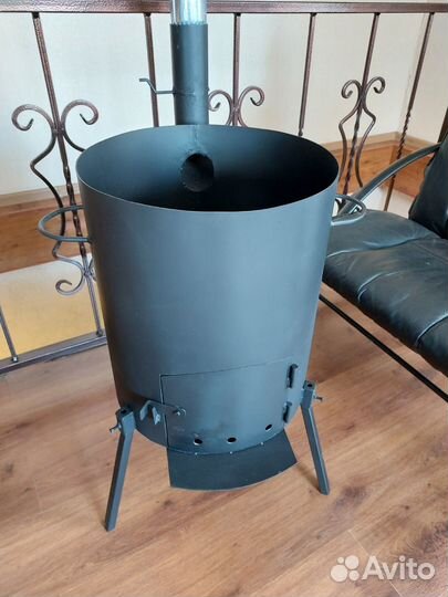 Печь для казана, стальная, универсальная