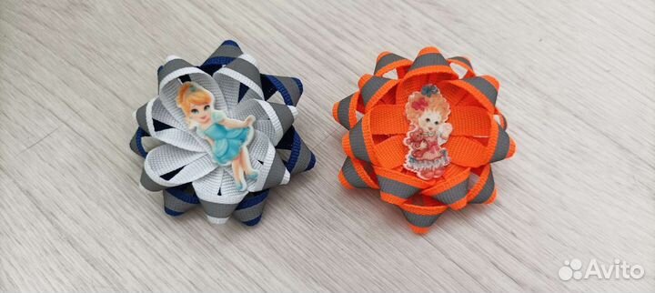 Резинка для волос светоотражатель брошь