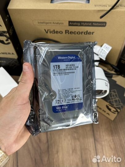 Видеонаблюдение 2 камеры 2MP HiWatch