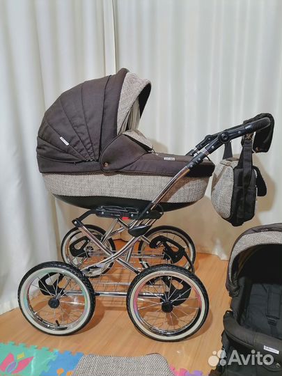 Коляска 2 в 1 Bebe-Mobile Santana/после 1 ребёнка