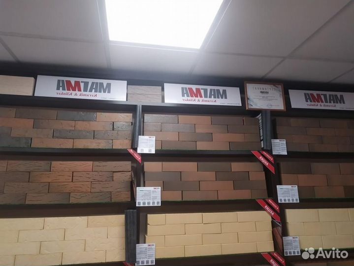 Облицовочный кирпич разные фактуры с завода