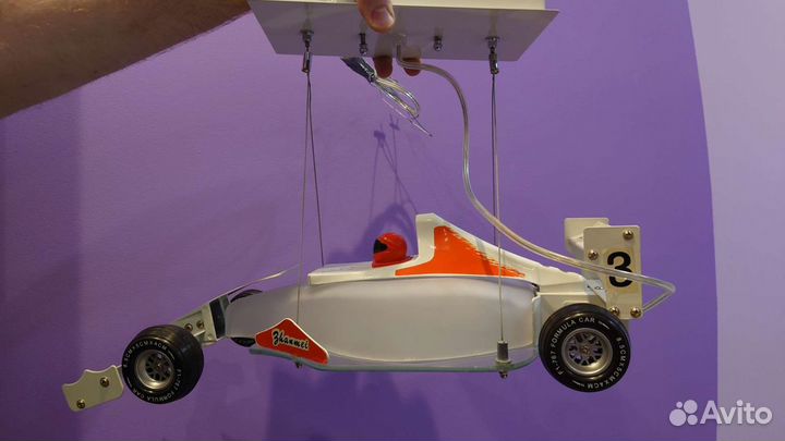 Люстра машинка