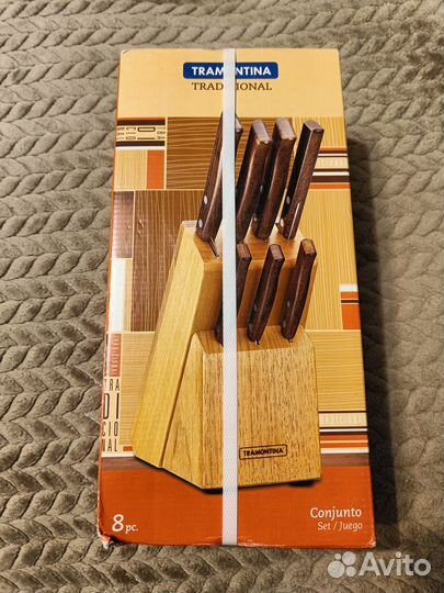 Набор ножей Tramontina 8шт. с подставкой