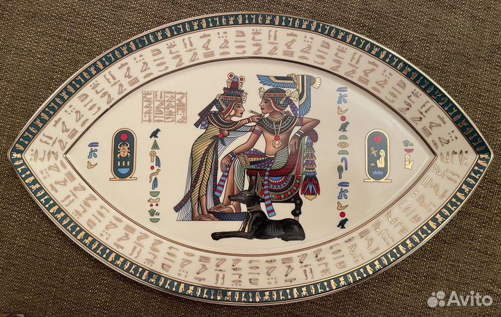 Овальное блюдо из Египта, 37 см