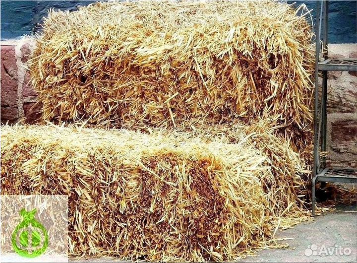 Солома в тюках с доставкой