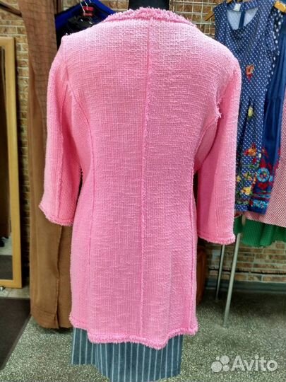 Пальто -жакет летнее, хлопок Zara