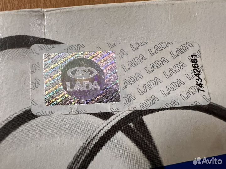 Кольца поршневые оригинал LADA ваз 1117 19
