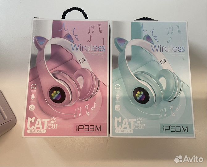 Беспроводные светящиеся наушники