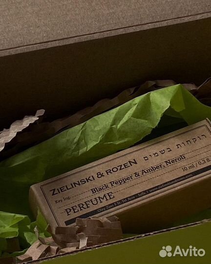 Селективная парфюмерия Zielinski rozen
