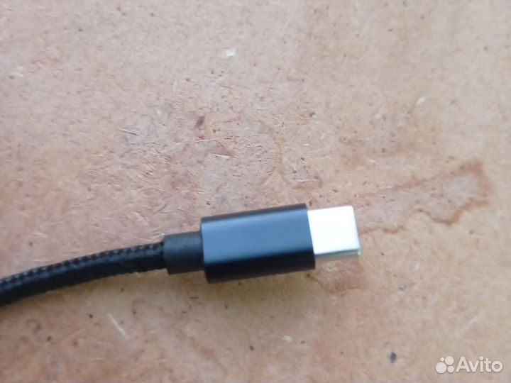 Переходник с USB на type c кабель 10,5 см