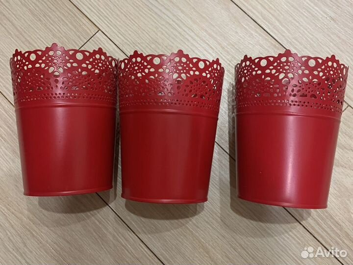 Кашпо IKEA skurar новые