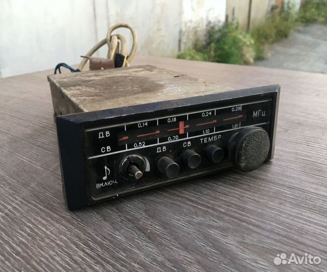 Радиоприёмник Илга-320-Авто, на Ваз 2101, Москвич