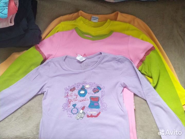 Вещи пакетом на девочку 134 140
